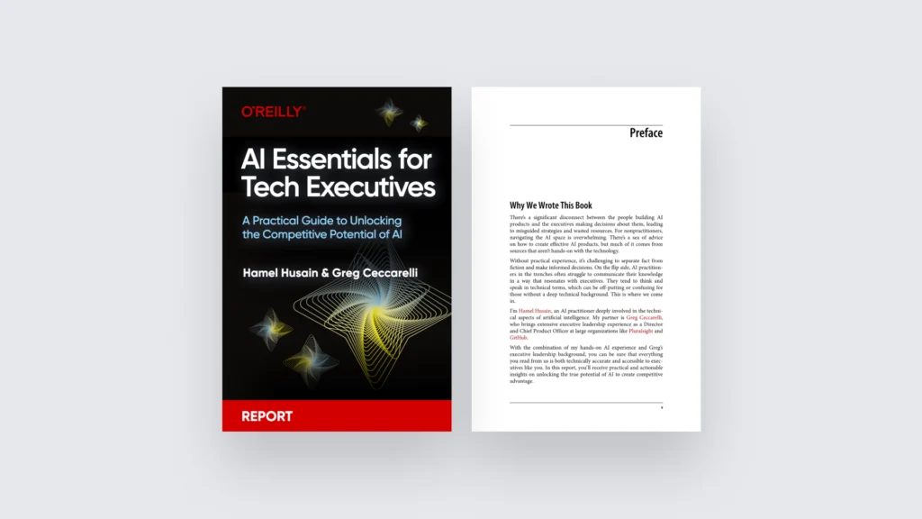 Cover page for AI Essentials for Tech Executives